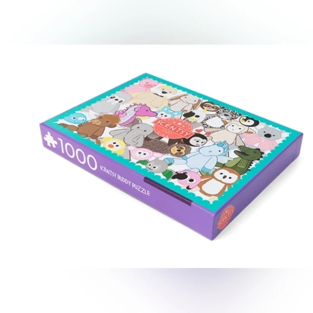 Scentsy Buddy 1000 Piece Puzzle Farm Sea Exotic Jungle Magical Animals